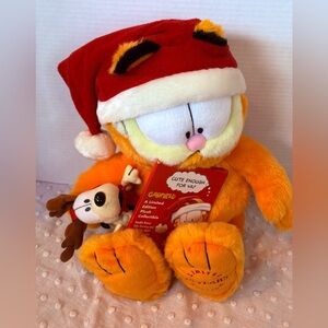 Vintage Garfield Santa Limited Edition 25yr Anniversary